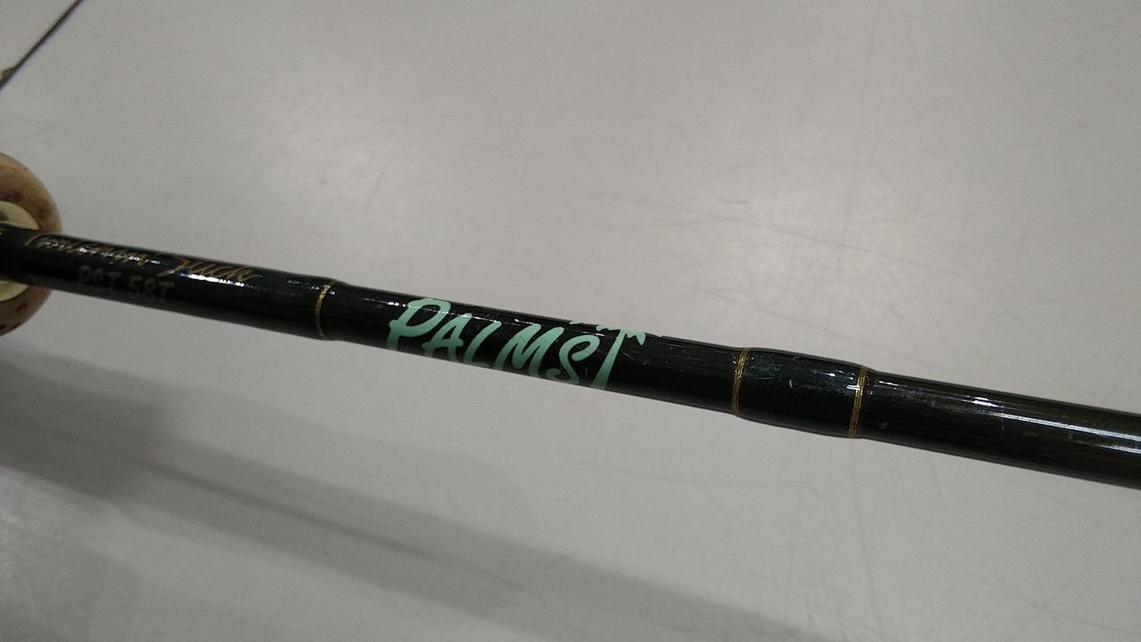 Palms PST58T Bass Fishing Rod 5’8″ (172cm), 1-Piece, 115g, 1/8-3/8oz, 4-12lb