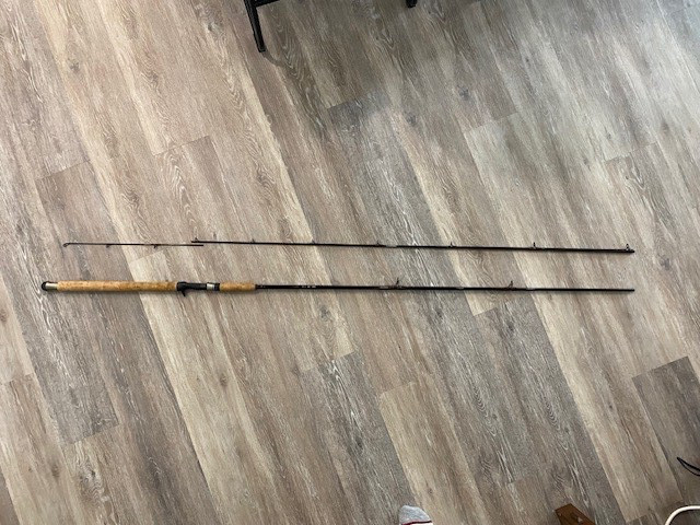Lamiglas X110 MHC Certified Pro 2 Pc 11′ Casting Rod 10-20 lb Broken Tip