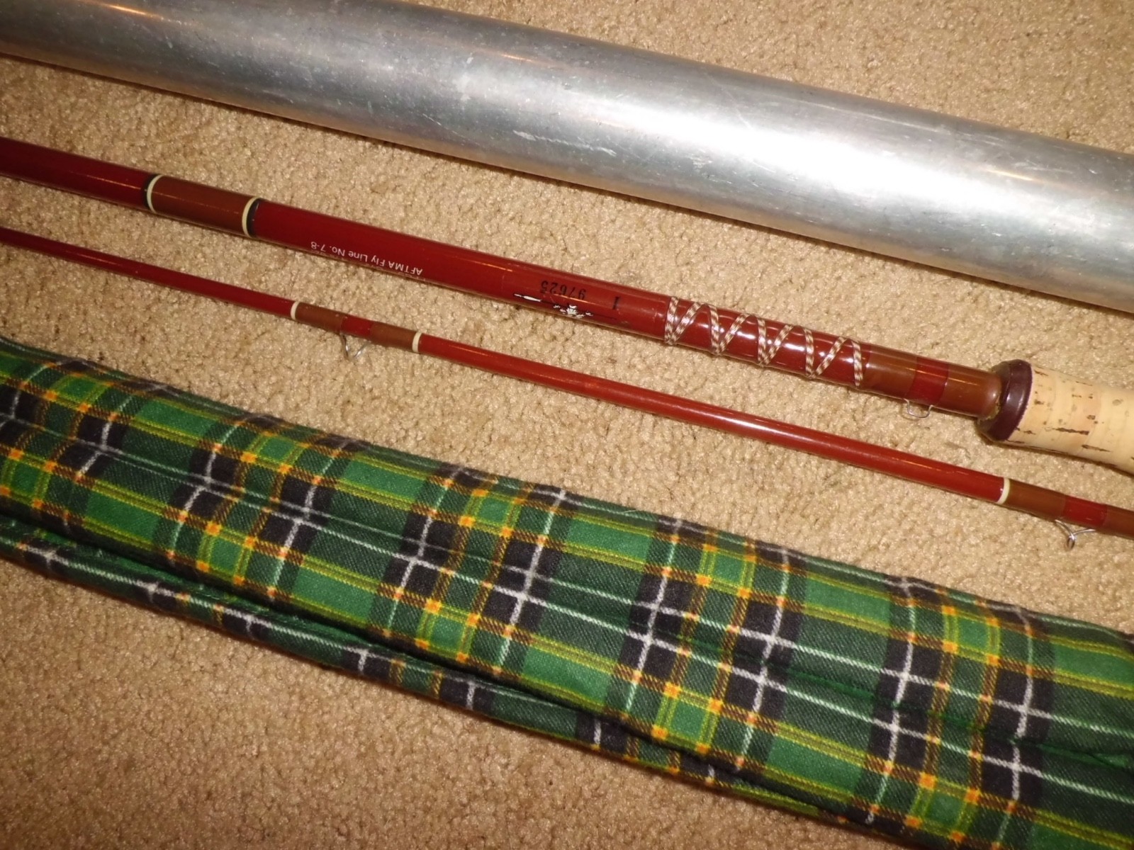 Vintage FENWICK Feralite FF85 Fly 8’6″ Rod- USA- 7-8 fly wt.- MINT #I 97625
