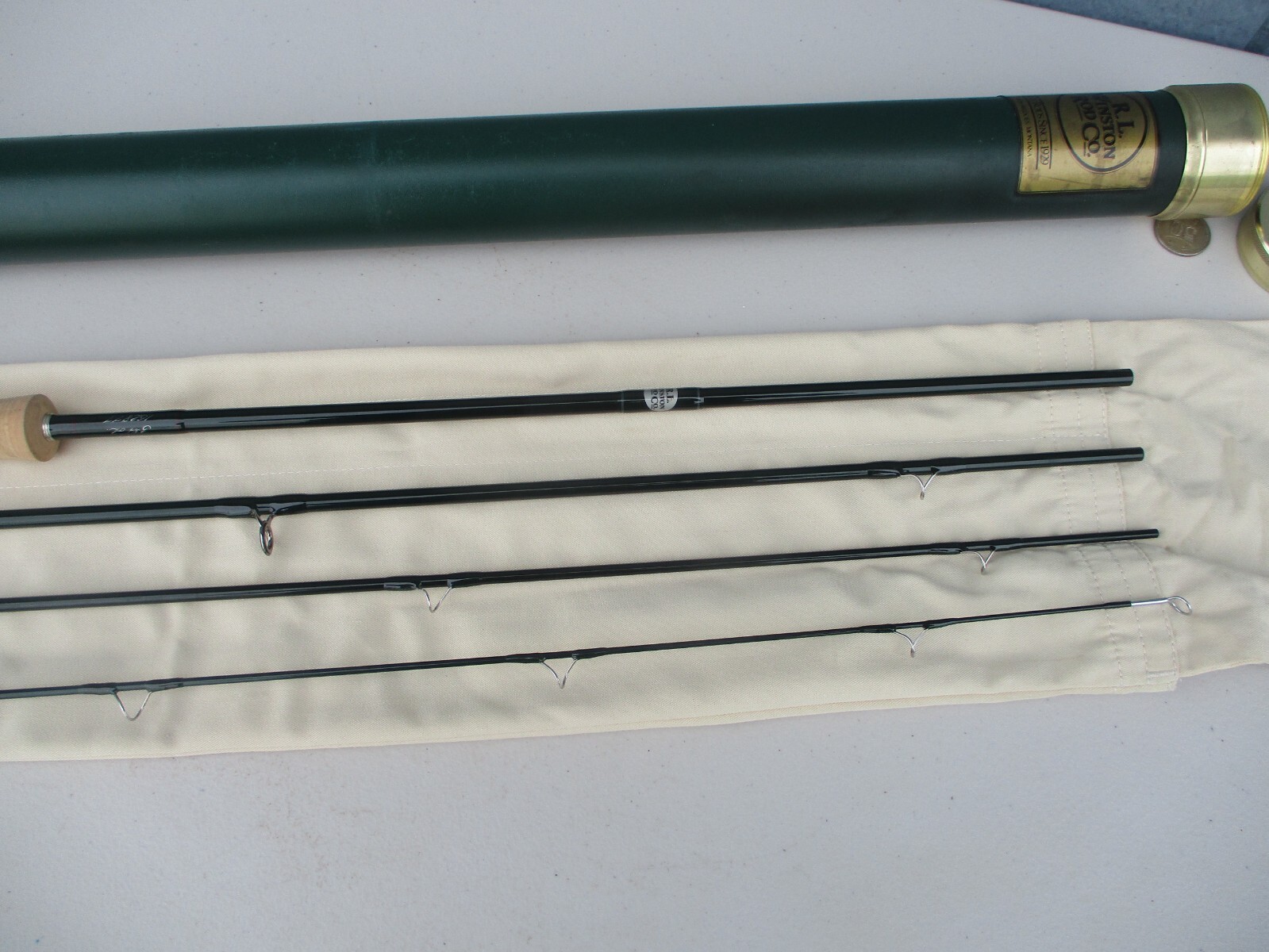 Winston Baron II X 9′ 12 Weight 4 Piece Fly Fishing Rod w/Original Case #142426