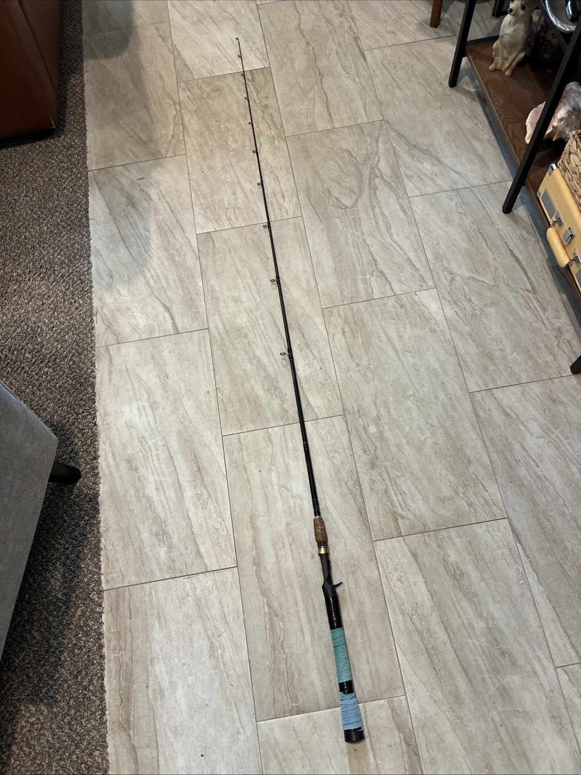 Vintage Team Daiwa Advantage 661MHRB 6’6″ Medium Heavy 10-20lb 1/4-1oz KOREA