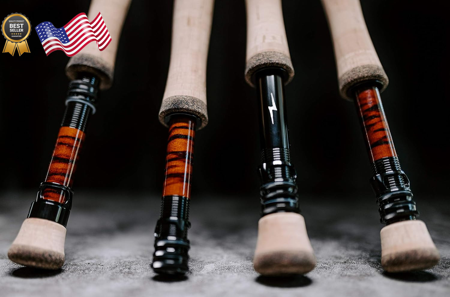Moonshine Rod Company Fast Action Fly Fishing Rod Carbon Fiber Graphite Rod