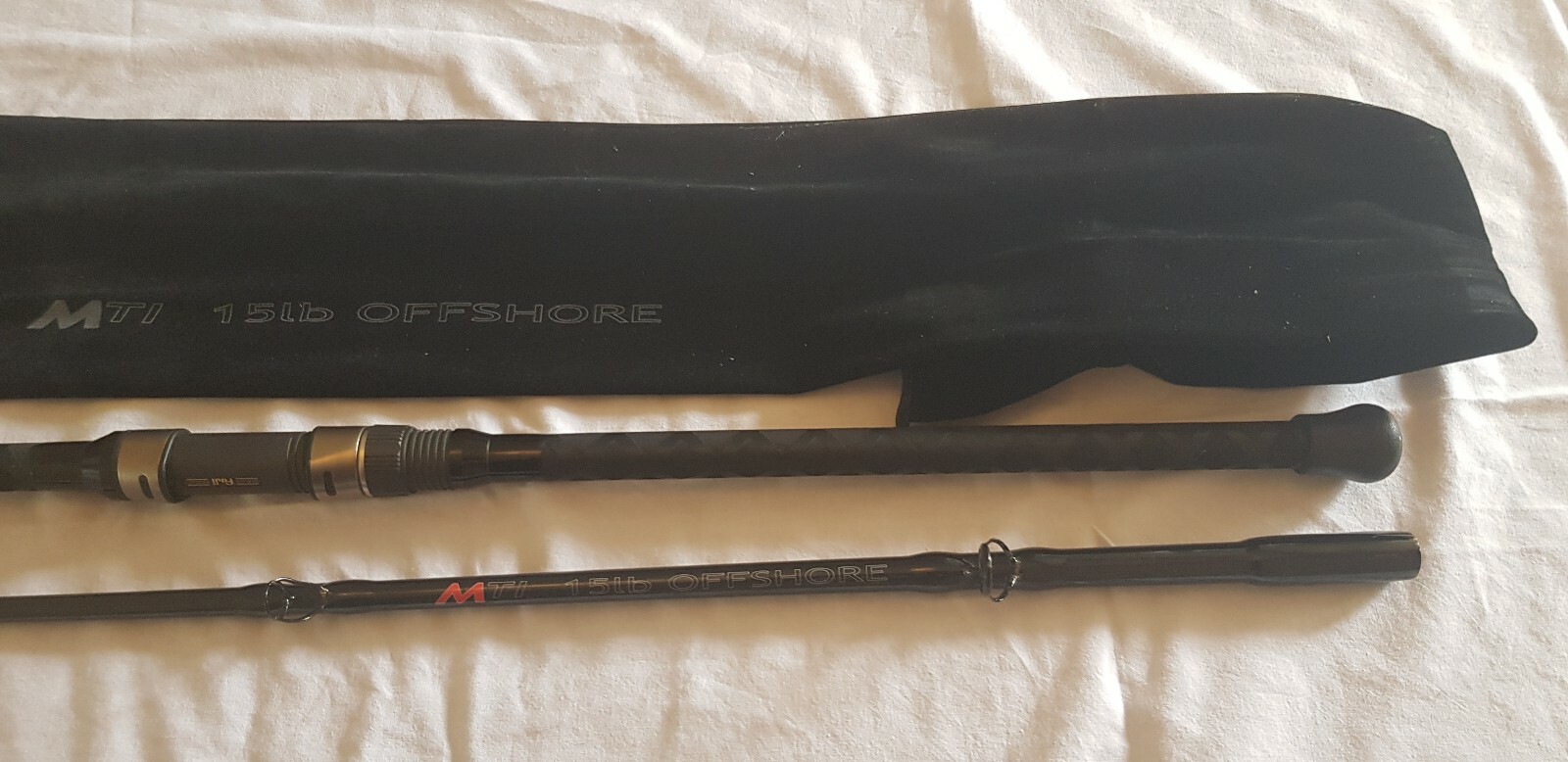 MTI OFFSHORE 15LBS BOAT ROD** NEED A RING INSERT***
