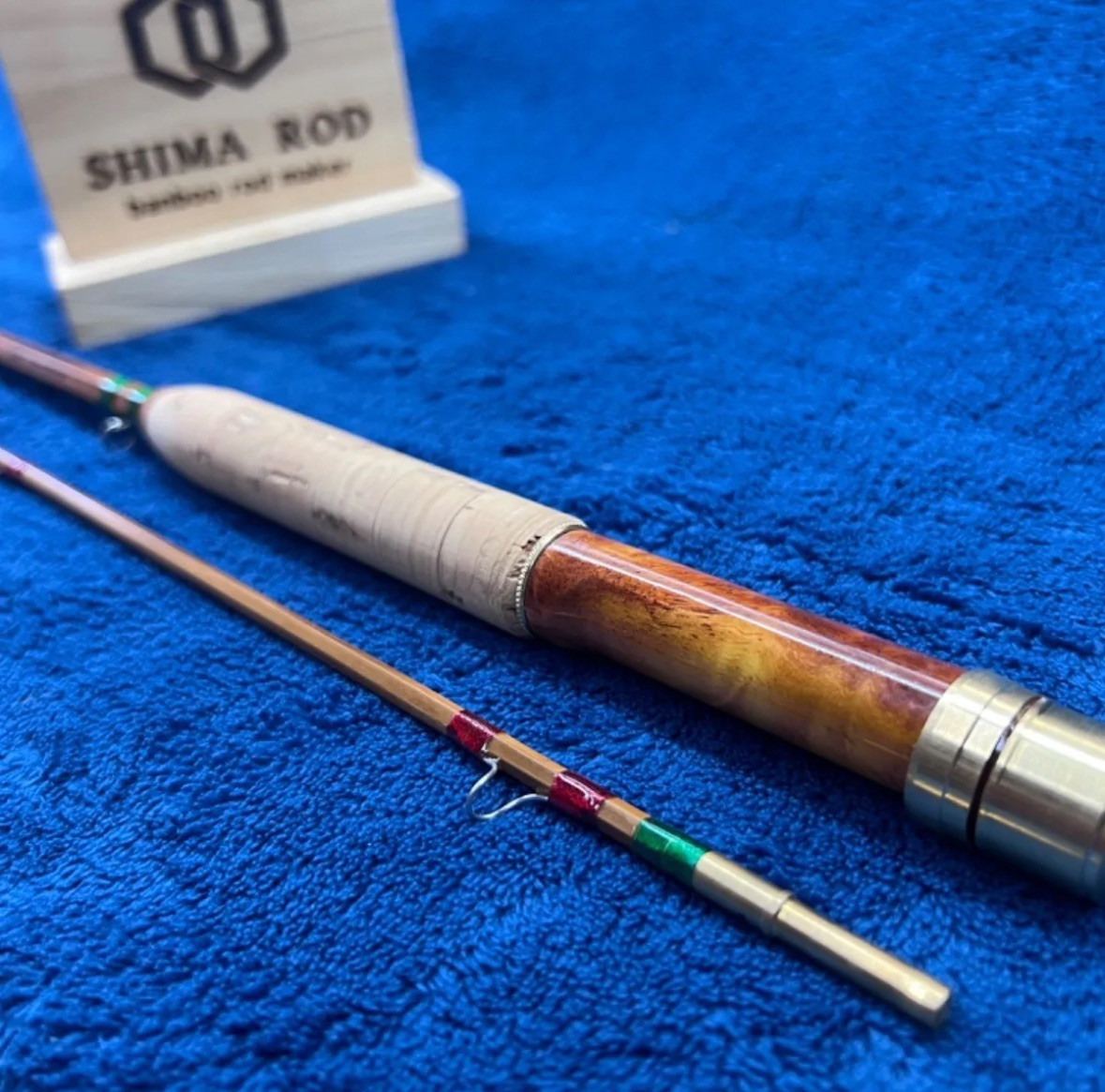 Shima 7f3in #3 2ps Bamboo Rod Fly Rod Ship From Japan