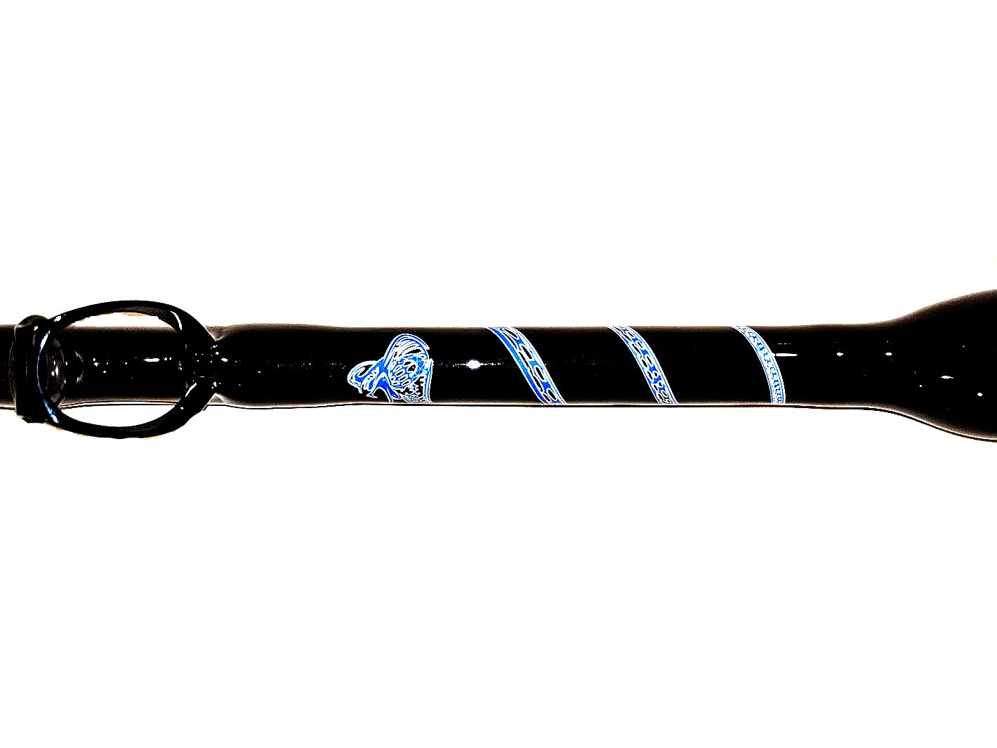 Okiaya Black Venom-Pro Bent Butt Fishing Rod 80-130lb “The Cobra” Fuji Guides