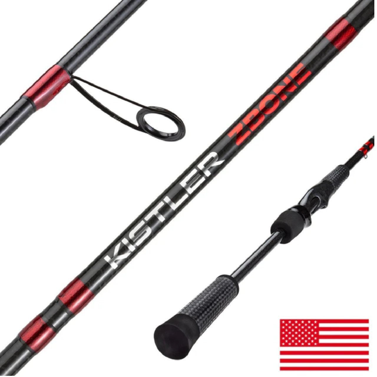 Kistler Z Bone 2026 Spinning Rod 7’3″ Fast Action Medium-Lite Toray Carbon