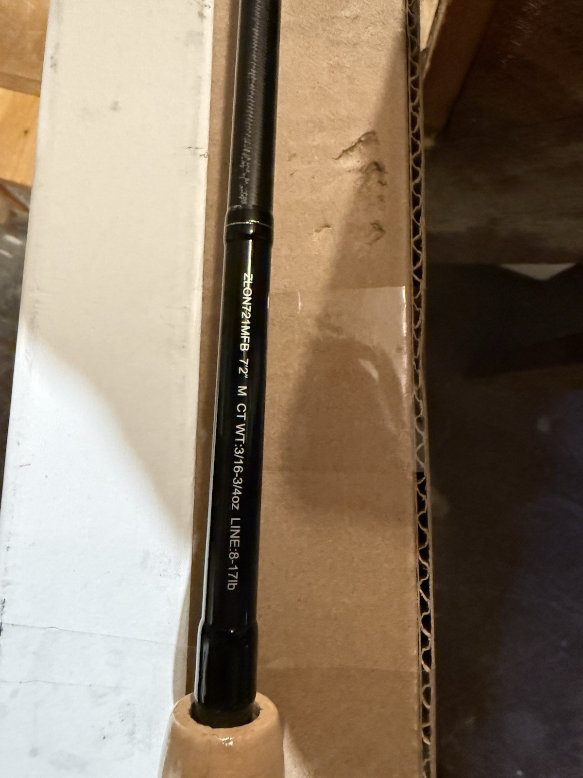 Daiwa Zillion ZLON721MFB Casting Rod 7’2″ Fuji Guides SVF Nanoplus 8-17lb