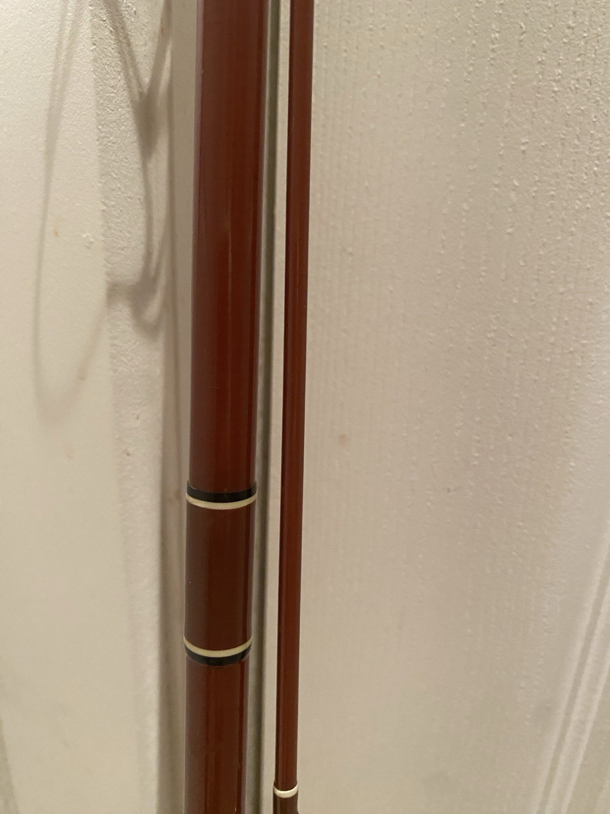 VINTAGE FENWICK FERALITE FS79 7’9″ TWO PC SPINNNG ROD W/ FENWICK ROD SOCK & TUBE