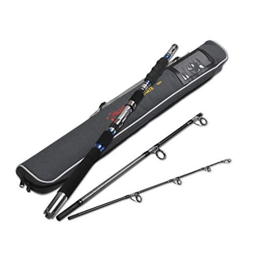 3-Piece Spinning Rod Heavy Spinning Fishing Rod Portable Fishing Length: 7′