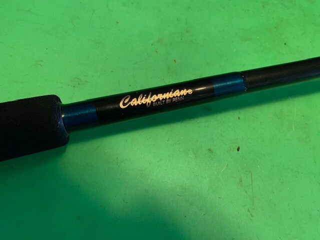 CALIFORNIAN BUILT BY PENN 6 FOOT 6 INCH 30 TO 60 POUND CONVENTIONAL FISHING ROD