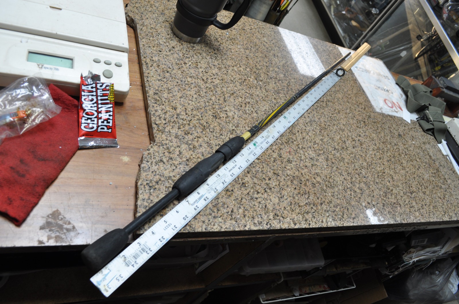 Shakespeare Conquest Rod 6’6″ 2PC 4-10 lb Medium- light 01G18BJ NO TIP SECTION