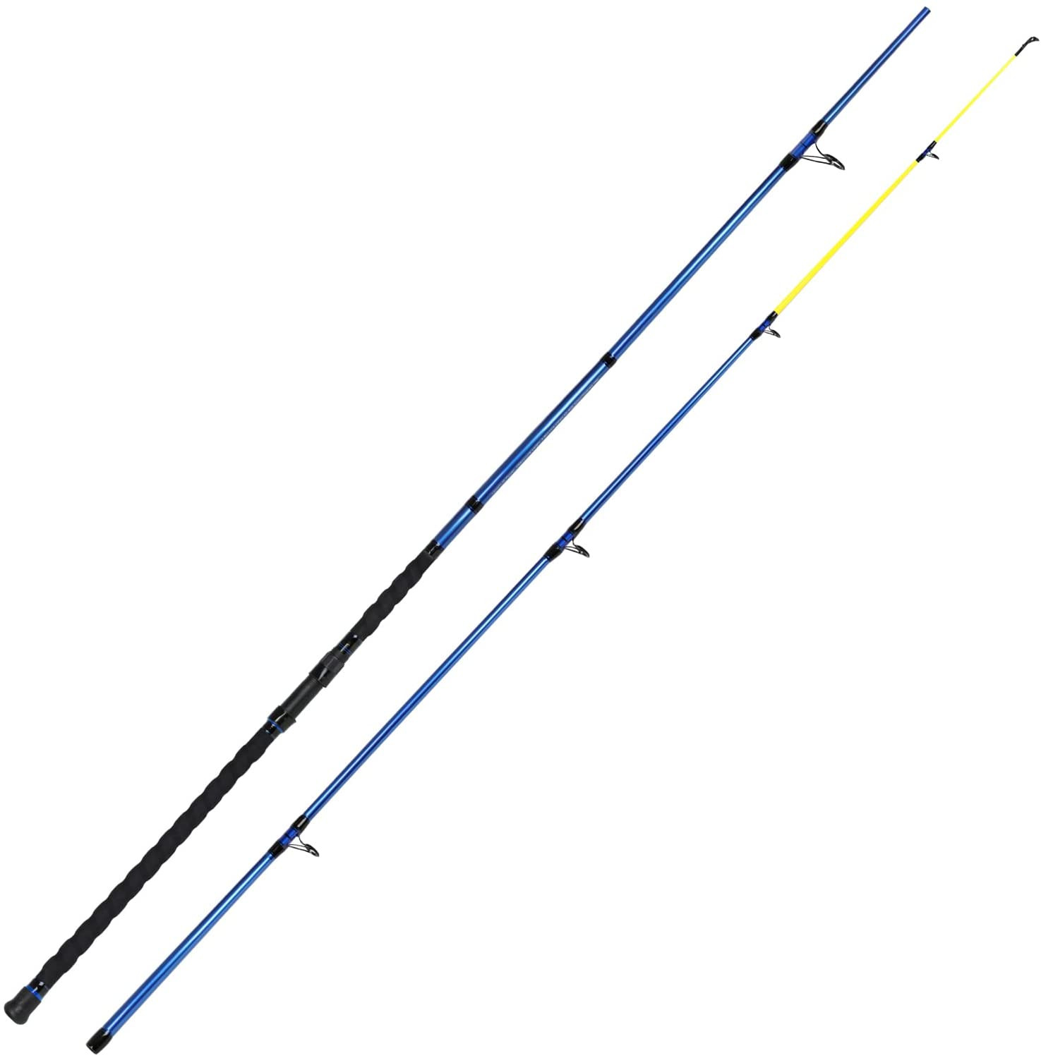 Surf Spinning Casting Travel Rod 2/3/4PCS Carbon Fiber Fishing Pole Heavy Medium