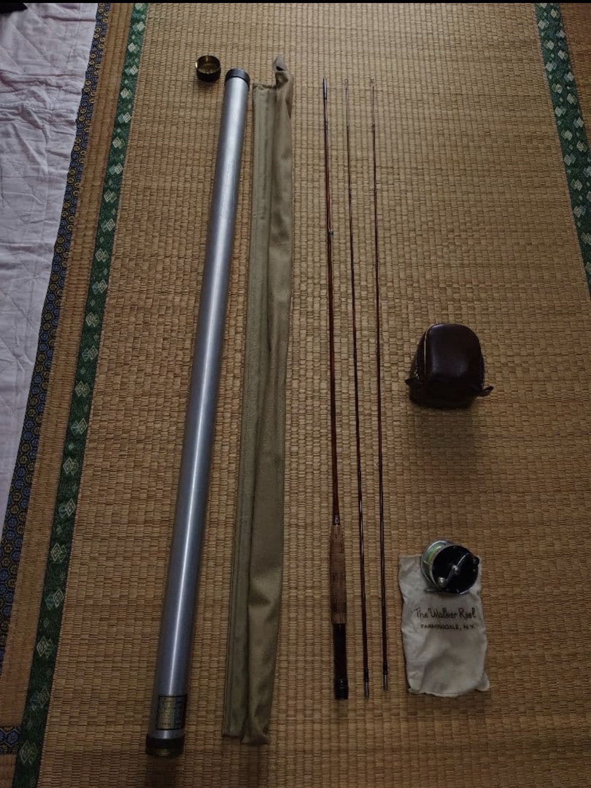 Thomas&Thomas Fly Rod + theWalkerReel reel Free shipping DDP