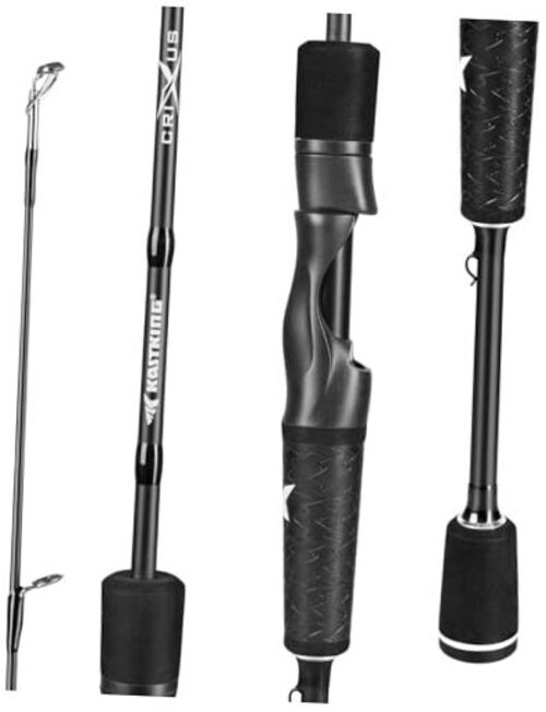 Crixus Fishing Rods,IM6 Graphite Spinning Rod & Casting Rod W/Zirconium Oxide