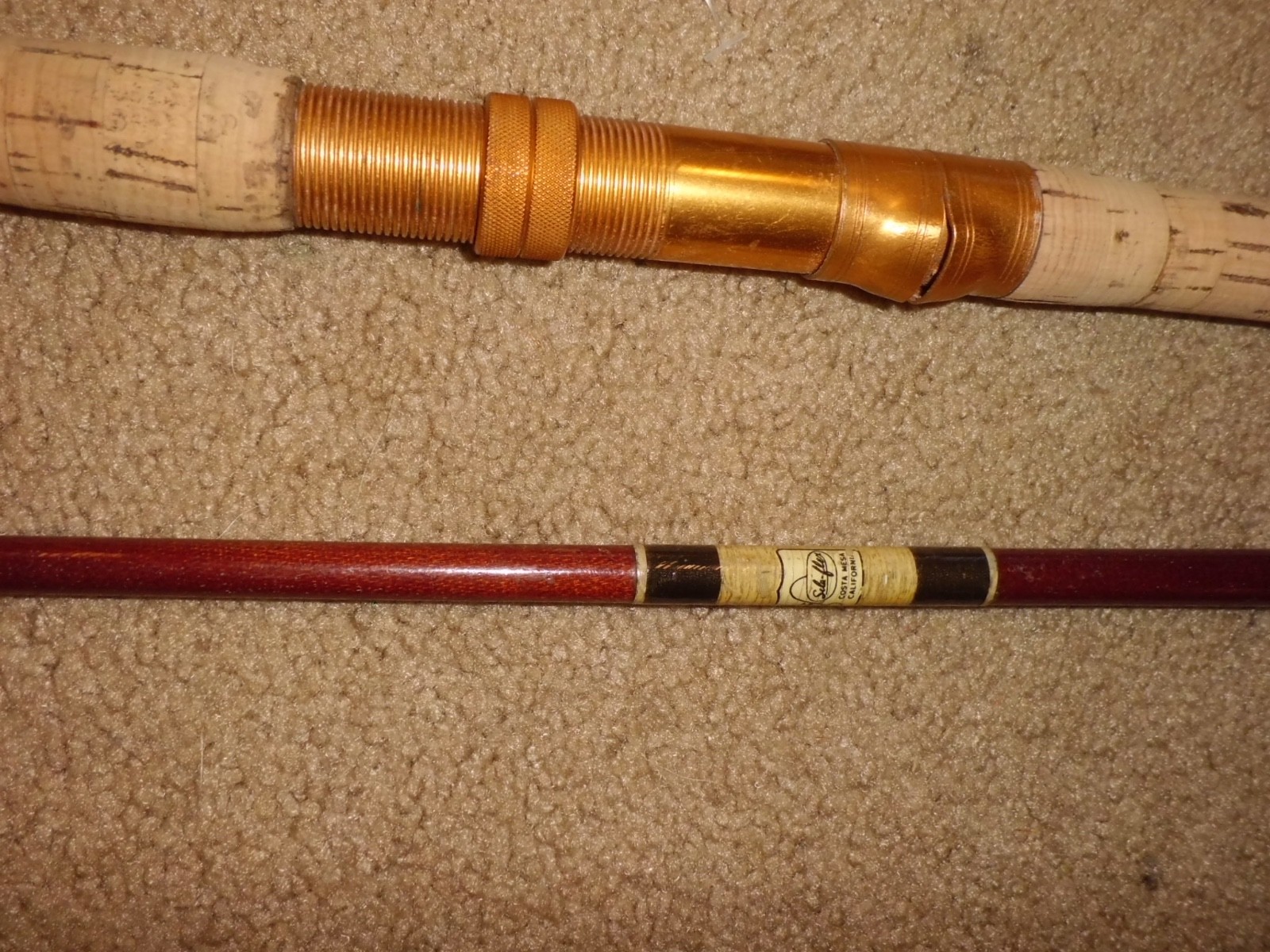 Vintage Custom SILAFLEX Light Steelhead/Salmon Spinning 9′ Rod made in USA