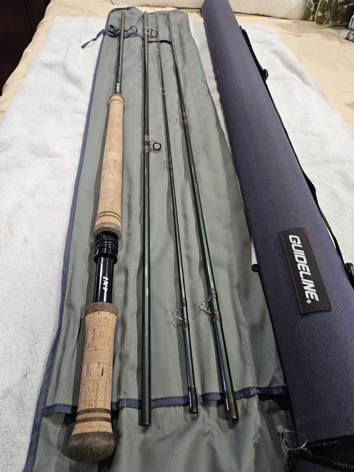 guideline Lxi Spey fly rod 12’9 8/9