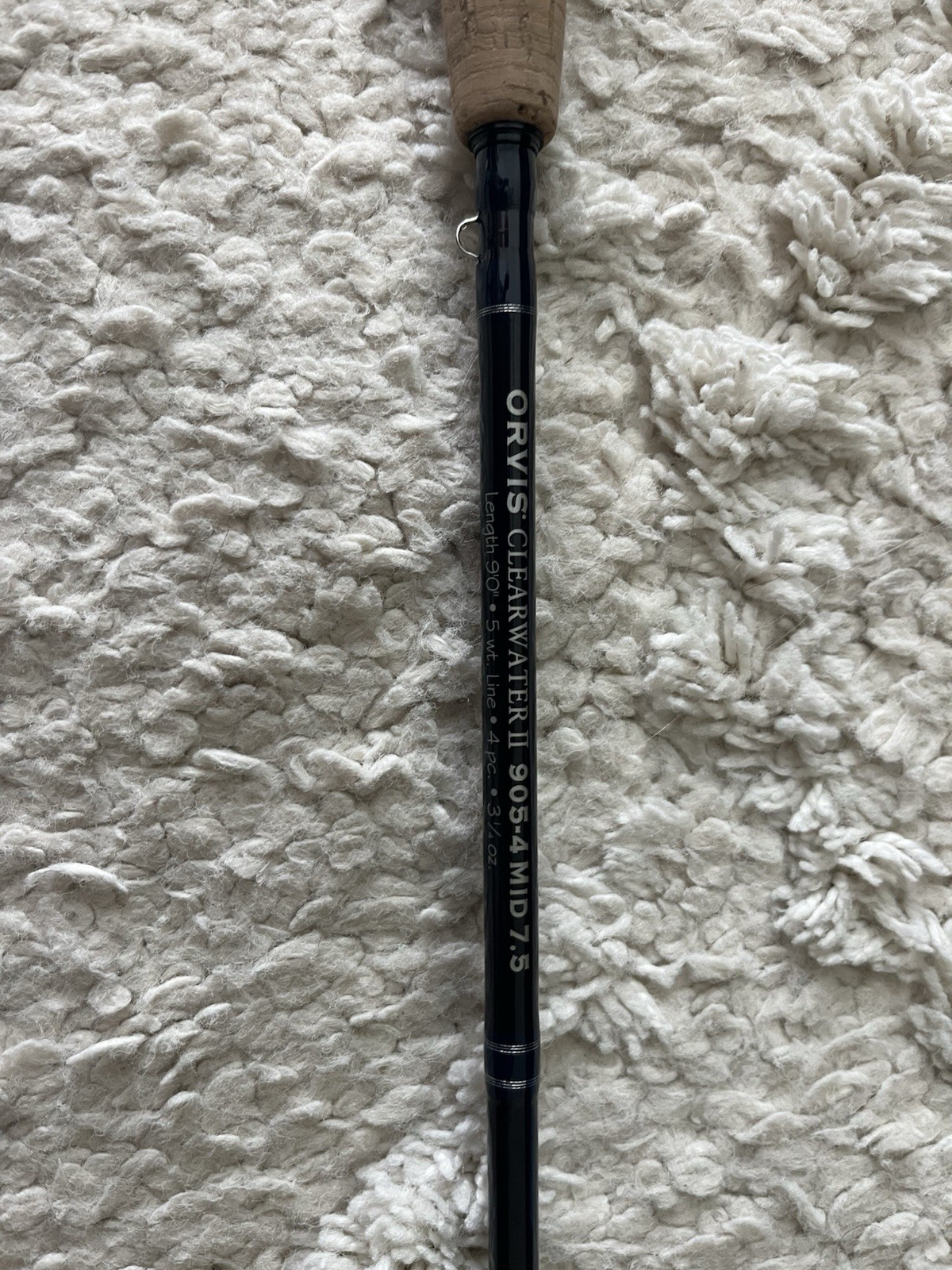 Orvis Graphite Fly Rod Clearwater II 905-4 MID 7.5