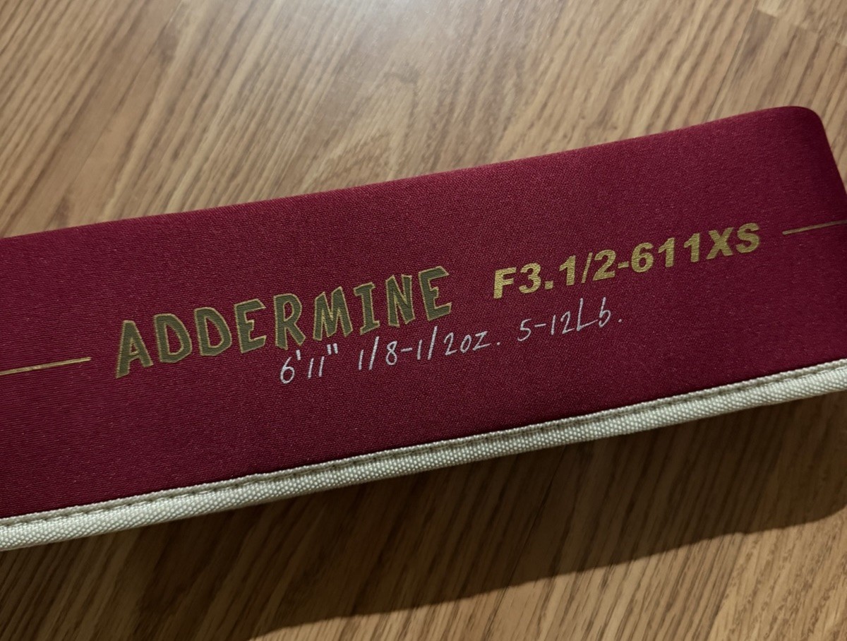 Megabass P5 Destroyer Rod Sleeve F3. 1/2-611XS ADDERMINE – SLEEVE ONLY!