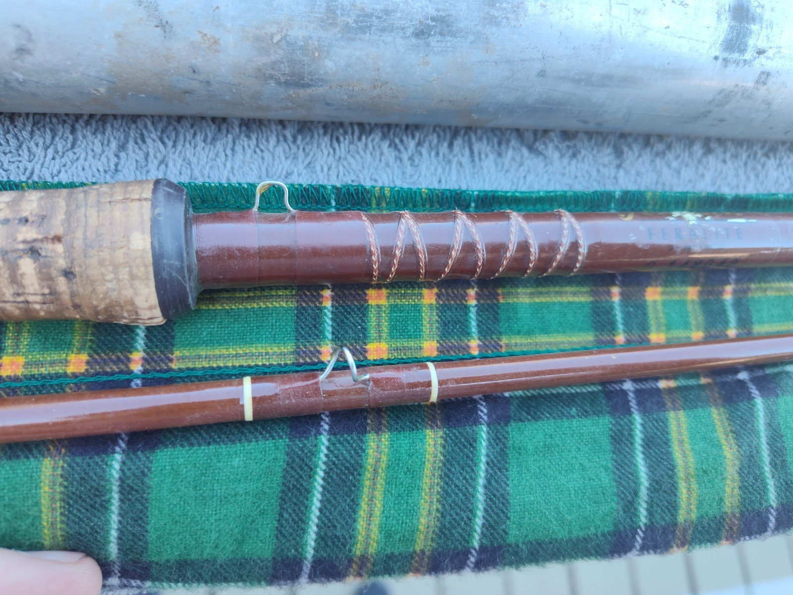 Vintage FENWICK Feralite FF80 Fly Rod 8′ # G148042