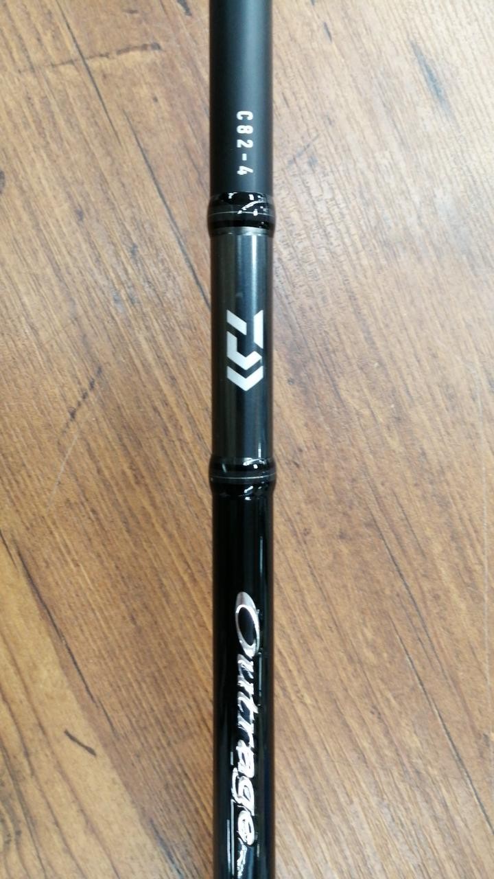 Daiwa Outrage C82-4 Offshore Casting Rod 8ft Max PE4 80g Jigging Fishing