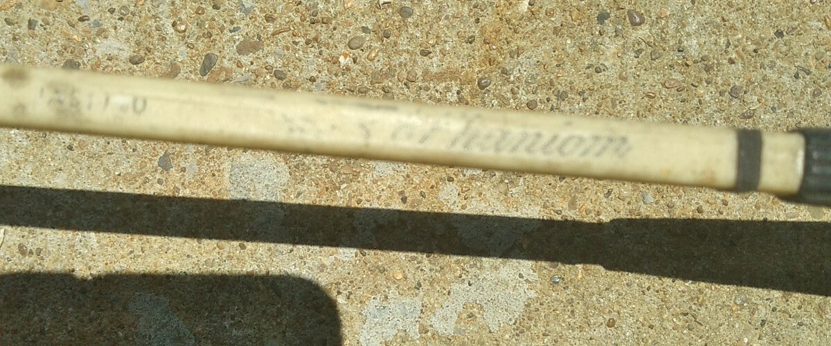 Vintage Shake Speare No 1970 Real And Thaniom Square Butt Rod