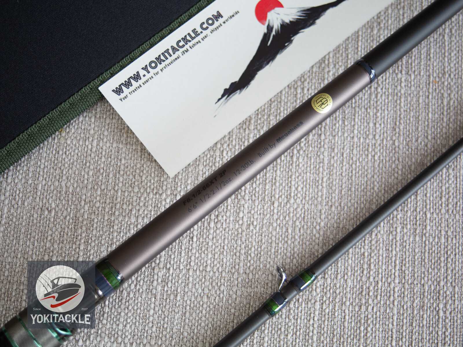 Megabass OROCHI X10 F6.1/2-66XT 2P Baitcasting Rod for Bass Shipping from JAPAN