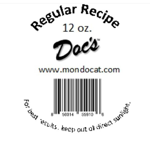 DOC’S REGULAR RECIPE CATFISH DIP BAIT, 12 OZ JAR
