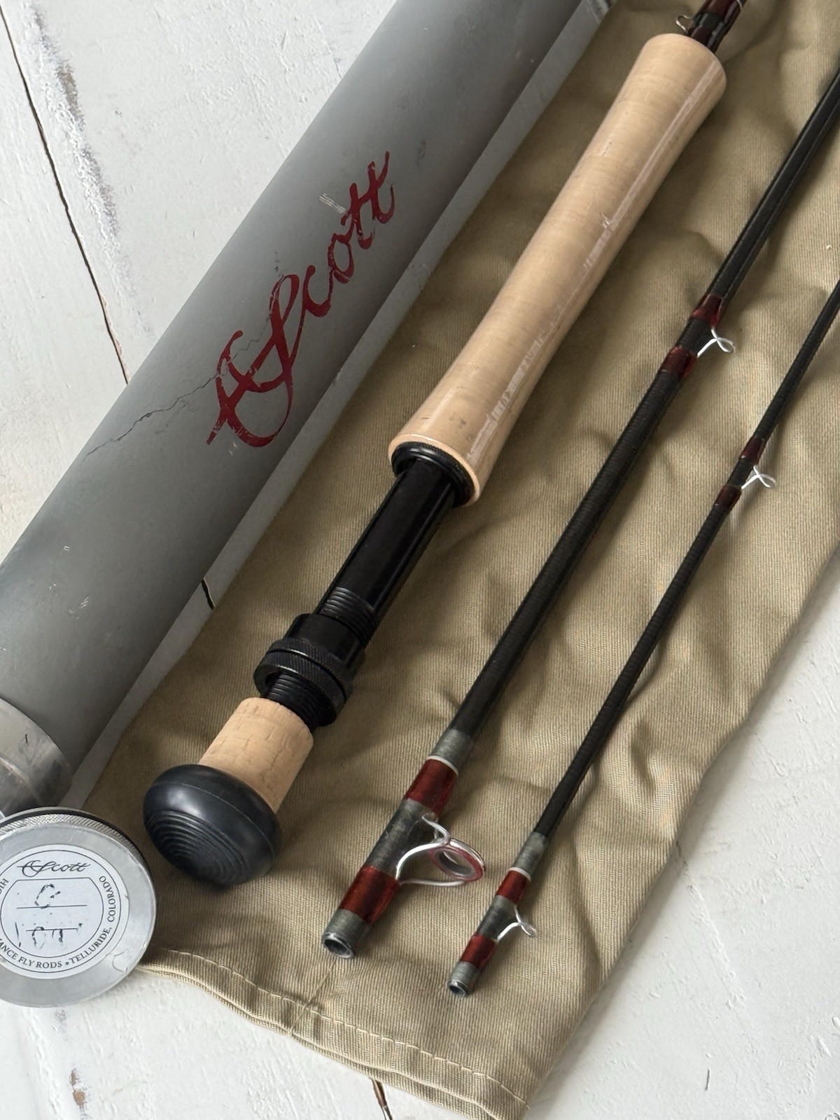 **BEAUTIFUL** 🔥 SCOTT G 10wt 9’ft~3Pc Fly Rod!!🔥~LEGENDARY~🔥