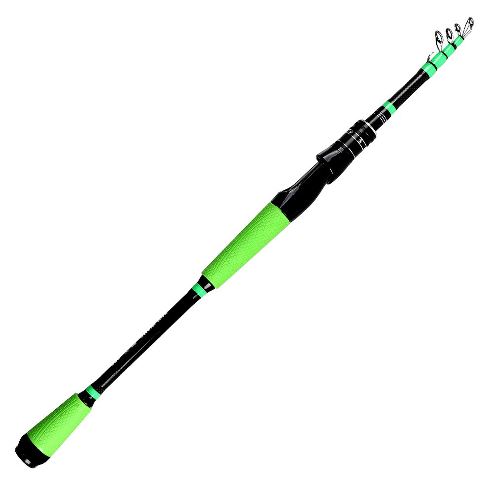 1.8M-2.4M Fishing Rod Hard Carbon Fiber Telescopic Fishing Rod Fishing Pole