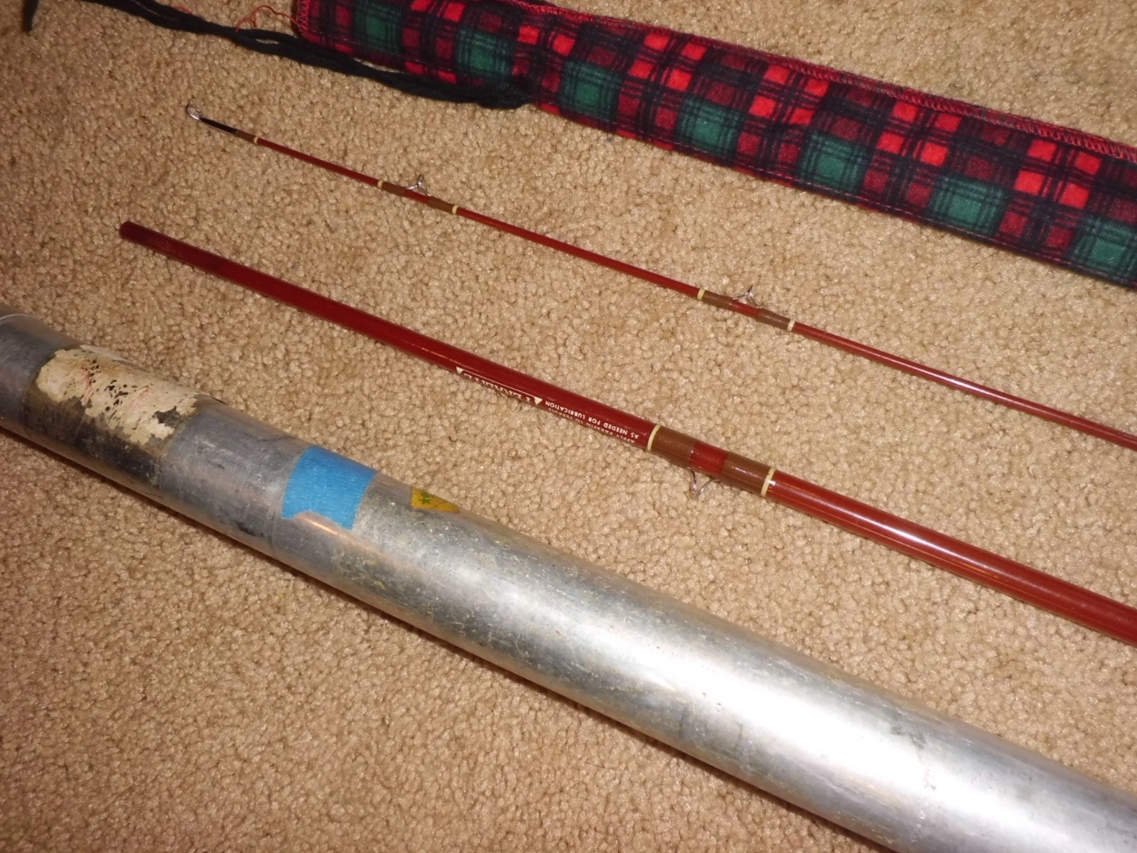Vintage FENWICK Feralite FF80 Fly 8′ Rod made in USA – 7-8 wt #H43606