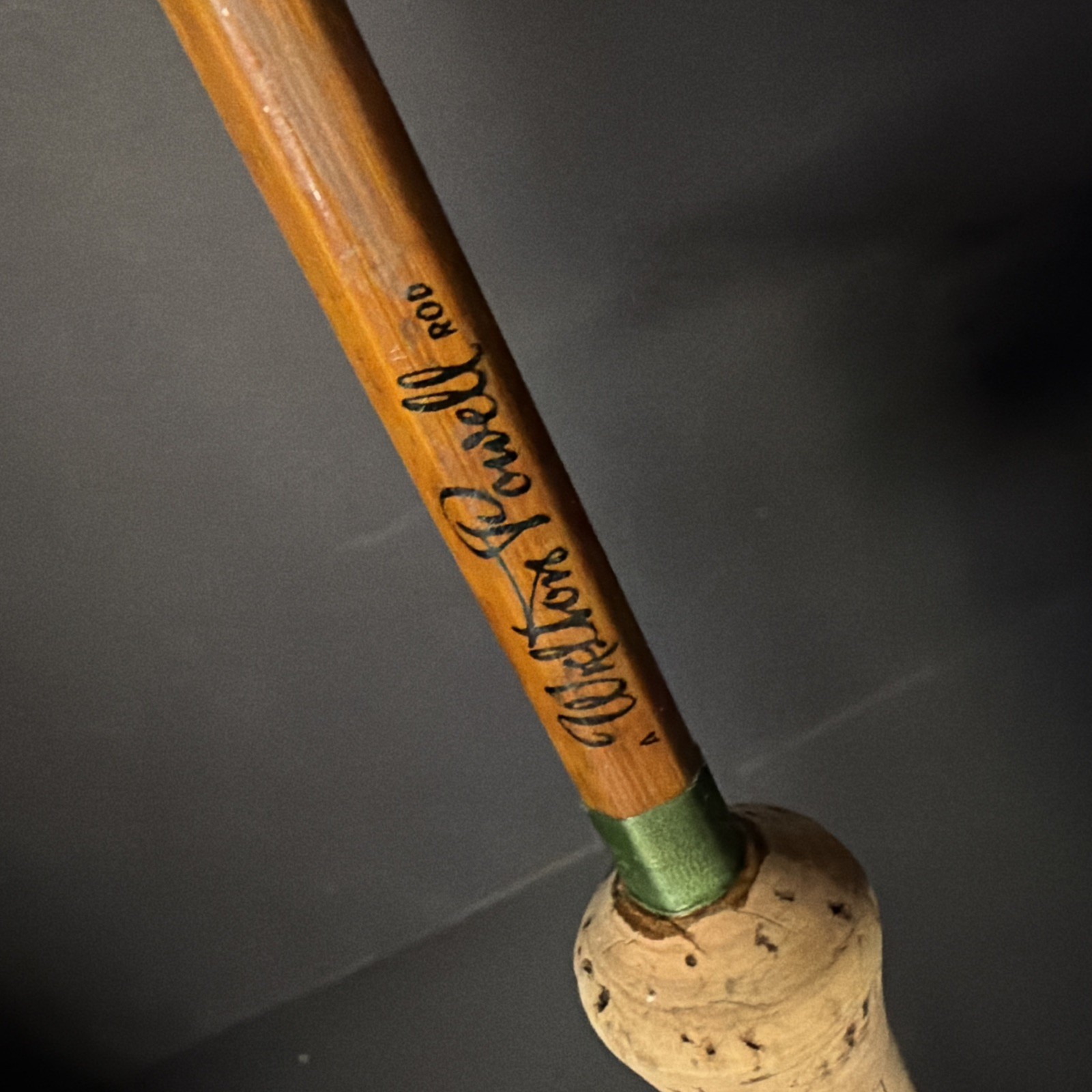 Walton Powell (BAMBOO) 9′ 1″ # 4pc 2 top Fly Fishing Rod ULTRA RARE!!!