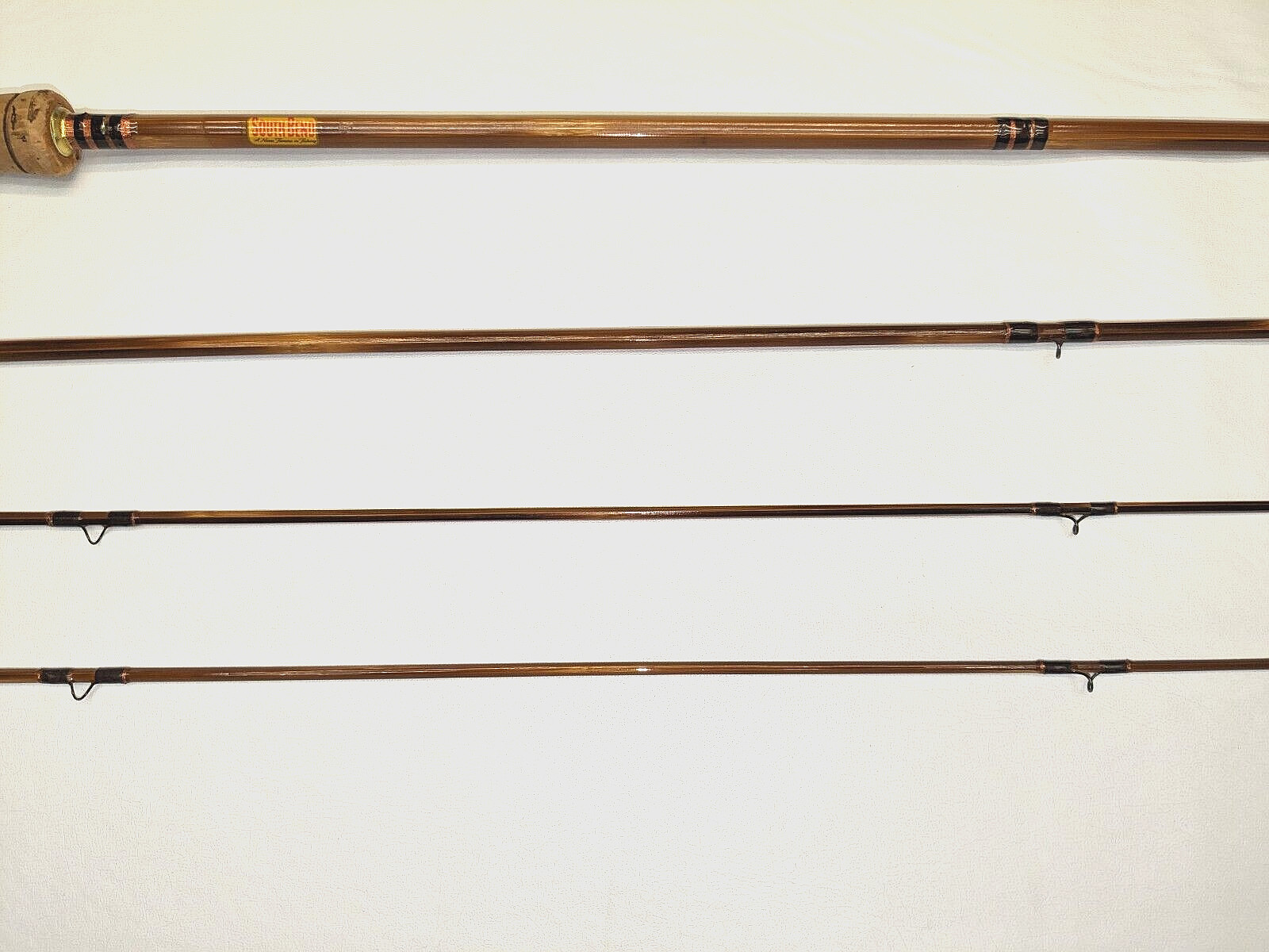 Southbend Bamboo Fly Rod Model 359 9ft 3-pc with extra tip including bag & tube