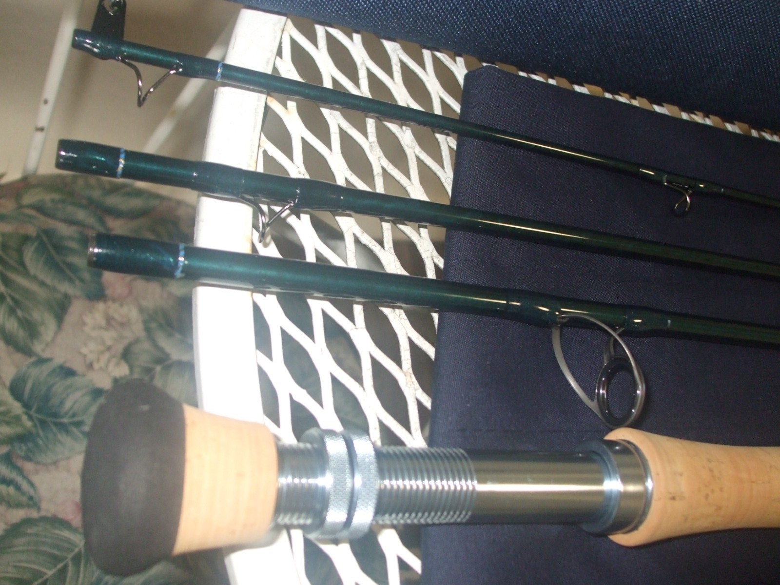 ALBRIGHT EXS 908-4 FLY ROD + CASE 8 WT. 4 PC EXELENT