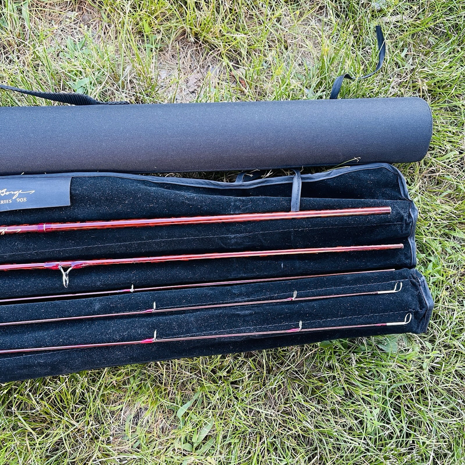 Targus Pro Series 908 Collab With Gary Borger 5pcs Fly Rod Discontinued