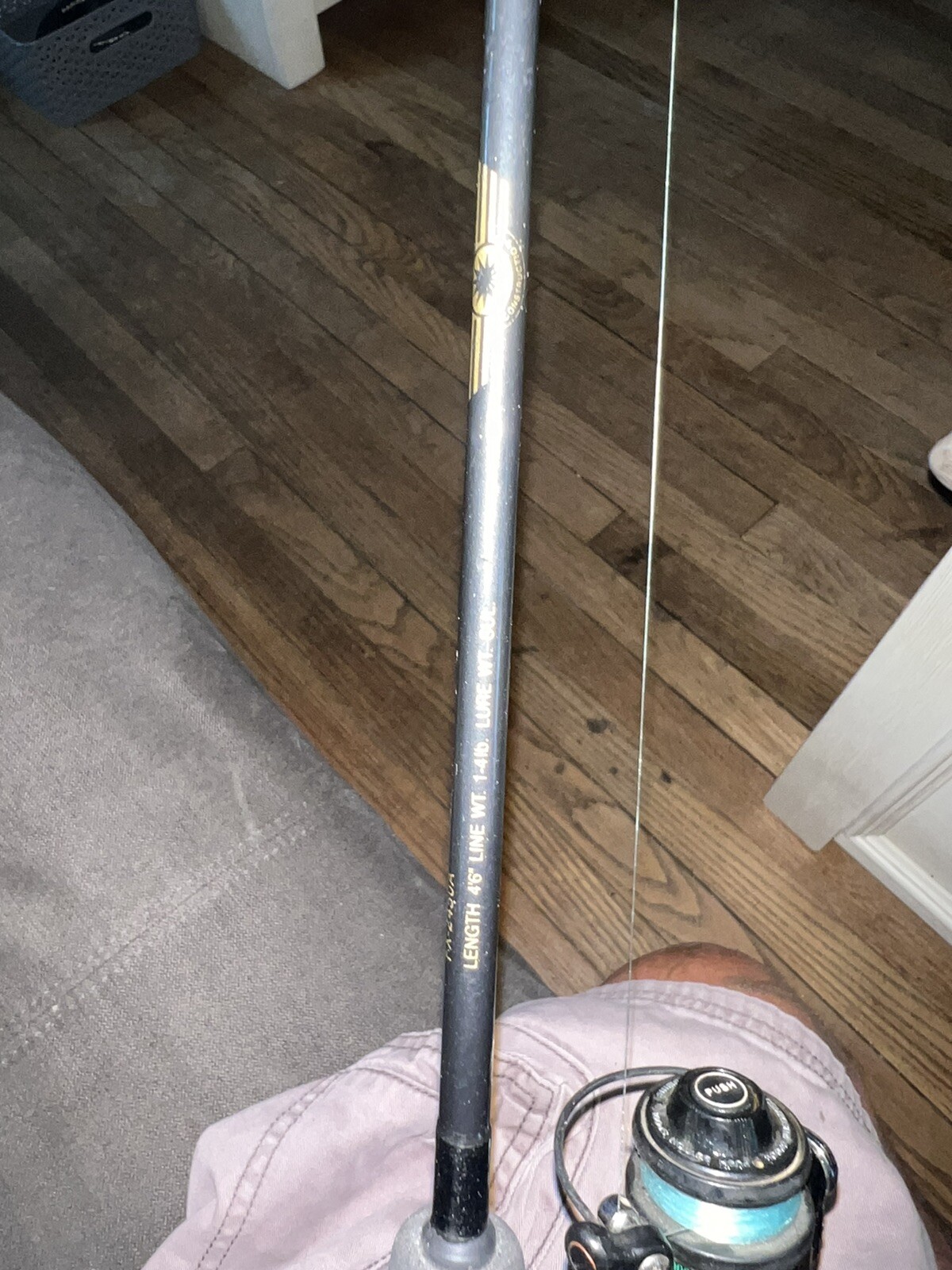 Shimano FX-2450A Fishing Spinning Rod 4’6″ Ultra Light 2 piece With Quickfire