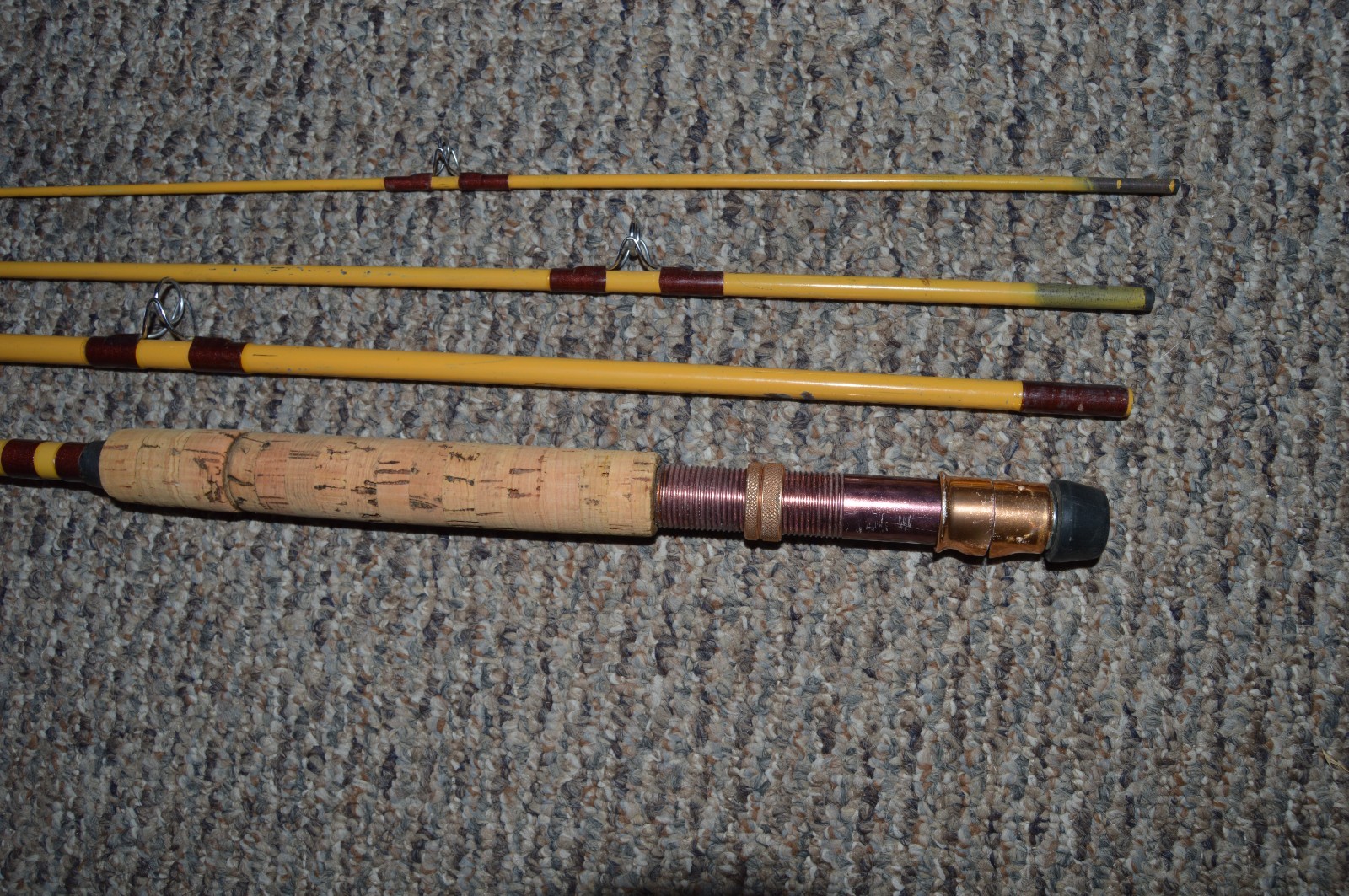 EAGLE CLAW PACKIT SPINNING ROD #PK601-7 36 FOOT