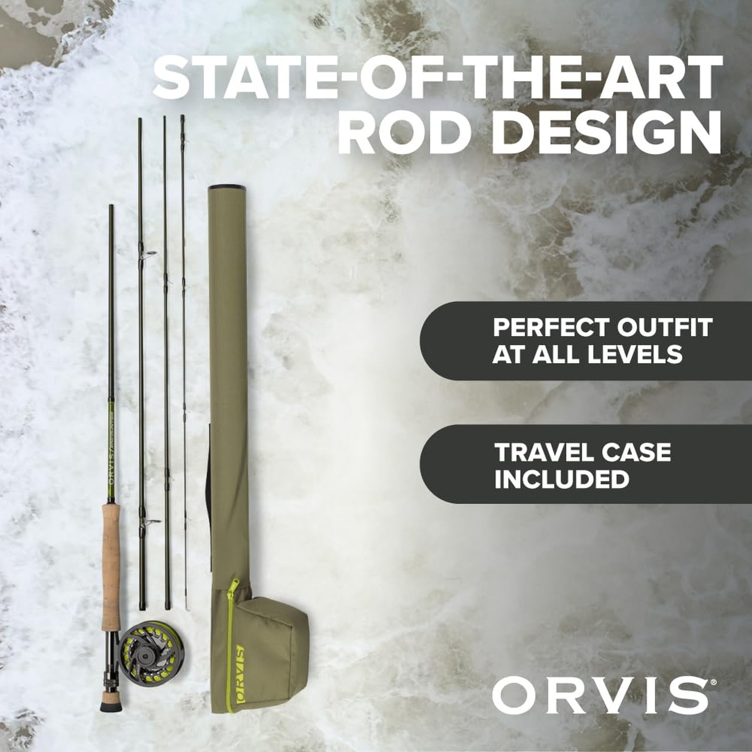 Orvis Encounter Outfit – Fishing Rod and Reel Combo – Versatile Outfit with L…