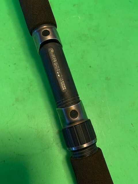 CUSTOM BUILT FENWICK ST 785 6 FOOT 4 1/2 INCH 30 TO 100 POUND RATED FISHING ROD