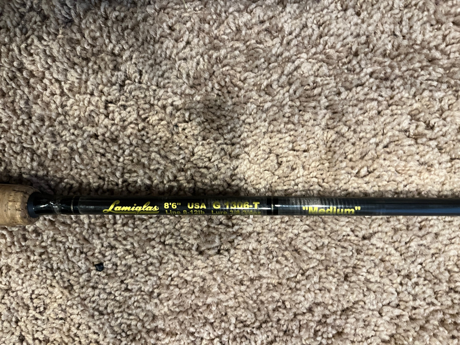 Lamiglas Graphite Fishing Rod Medium G-1306-T