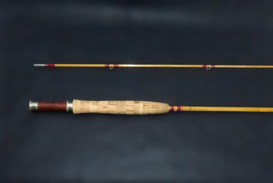 Hardy Paracona Bamboo Fly Rod, 7ft 6inch, #3/4, with Leather Case