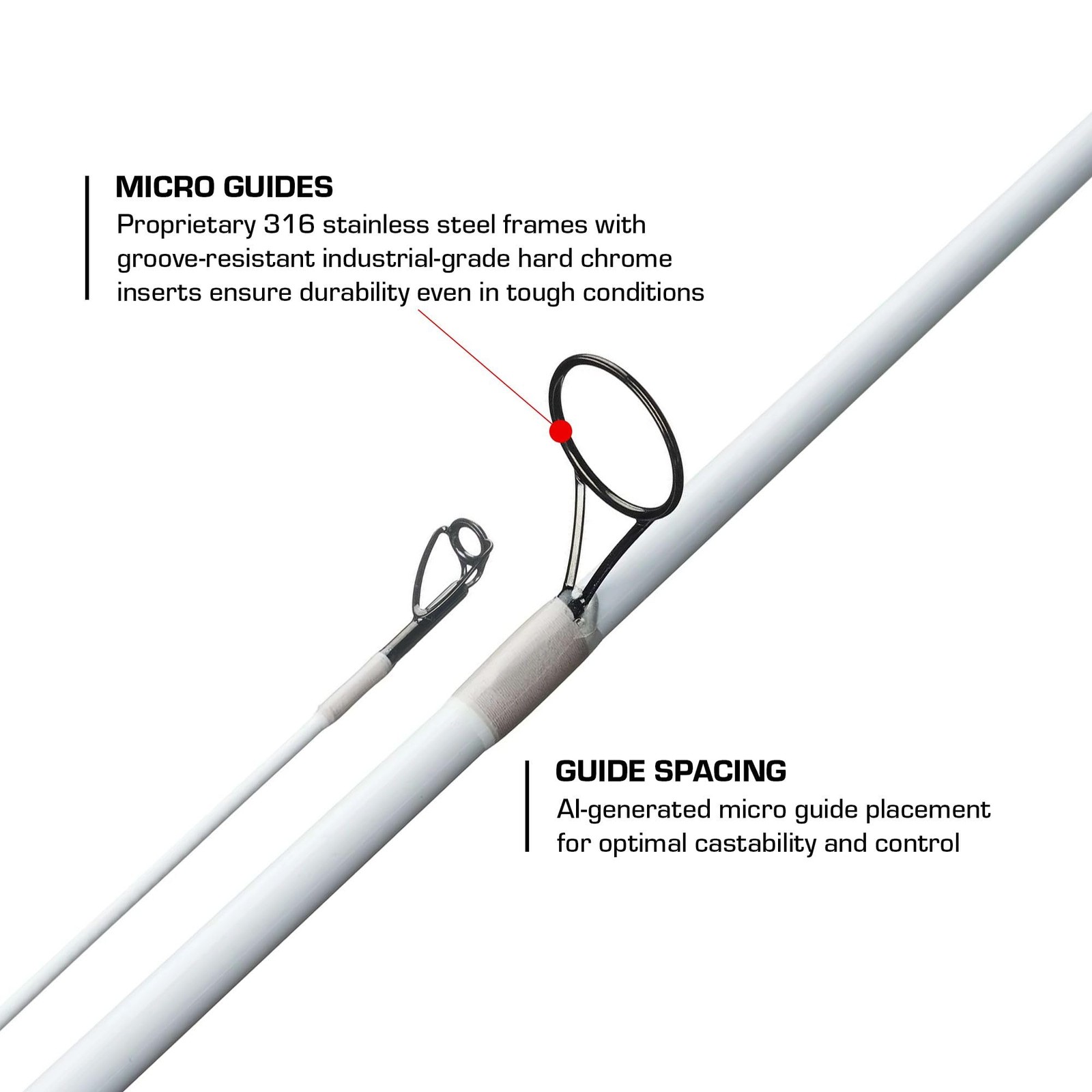 Duckett Fishing Ghost Ii 70 Medium Heavy Spinning Rod Dfgt70Mh-S