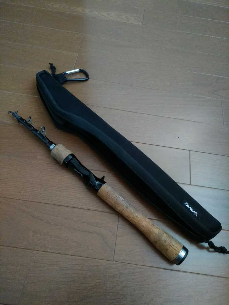 Daiwa bus rod bait B.B.B. 666TMLRB bass fishing fishing rod with soft Case