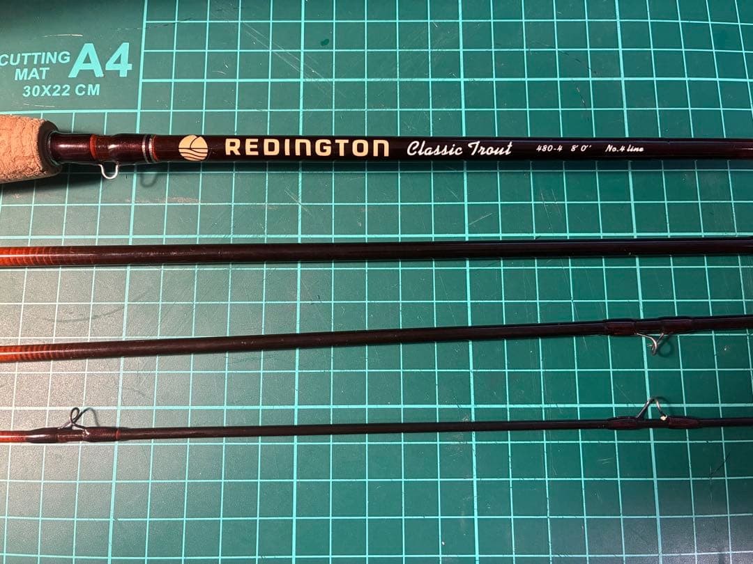 REDINGTON Classic Trout 480-4 8’0″ #4 Fly Rod Fishing 5332