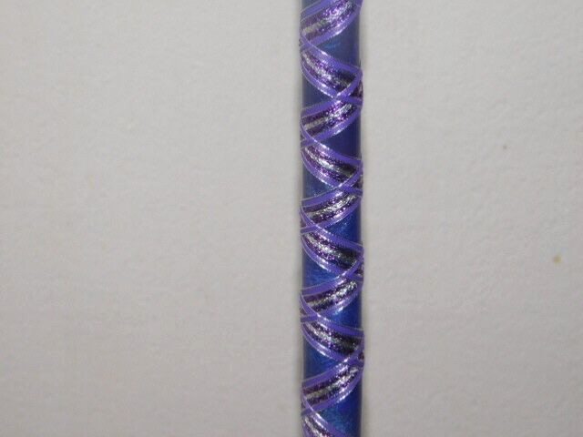 CUSTOM SPINNING ROD 7 FT 20-40 LB PURPLE PEARL MARBLE NEW