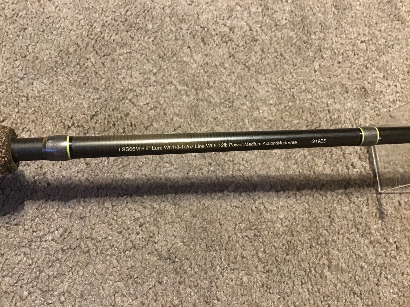 Lew’s Speed Stick 6’6” Medium Power Mod. Action Casting Fishing Rod Lot T17