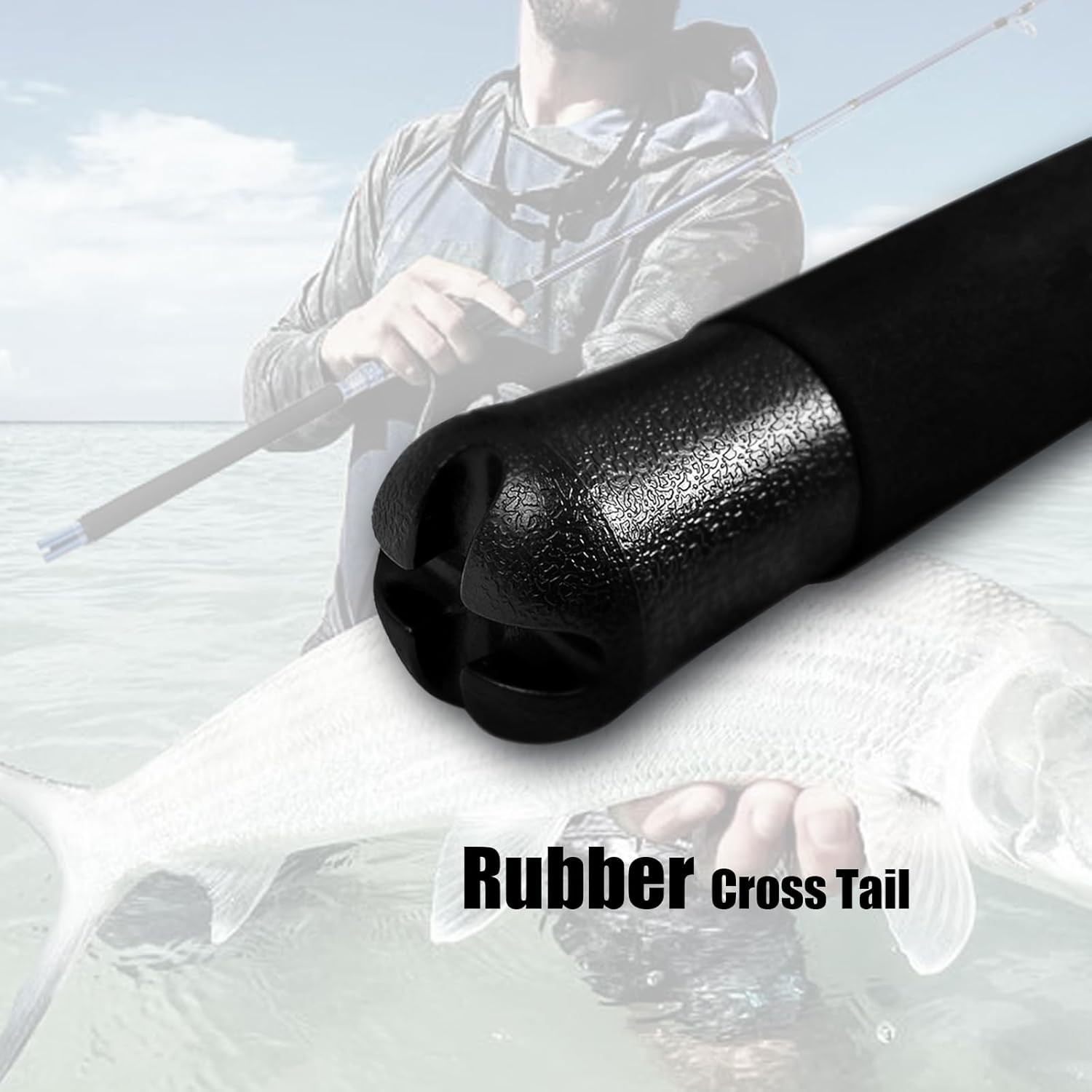 2-Pcs Saltwater Spinning Fishing Rod Offshore Graphite Portable 7” Medium Heavy