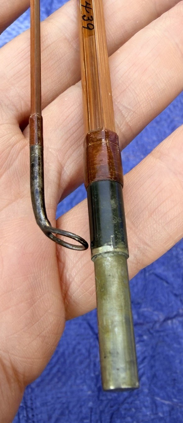Orvis Impregnated “Battenkill” Vintage Bamboo Fly Rod 8.5ft Extra Tip