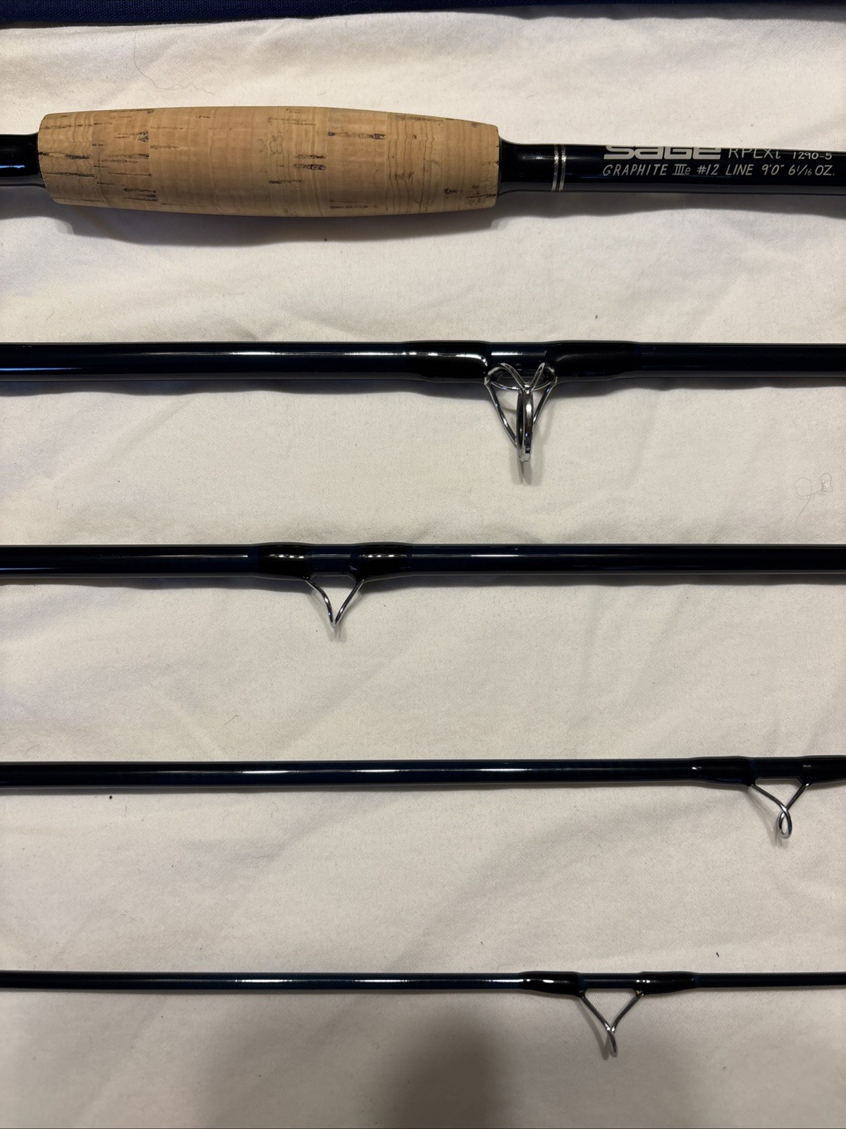 Sage RPLXi 1290-5 Graphite III 9ft 12-Weight Fly Rod New