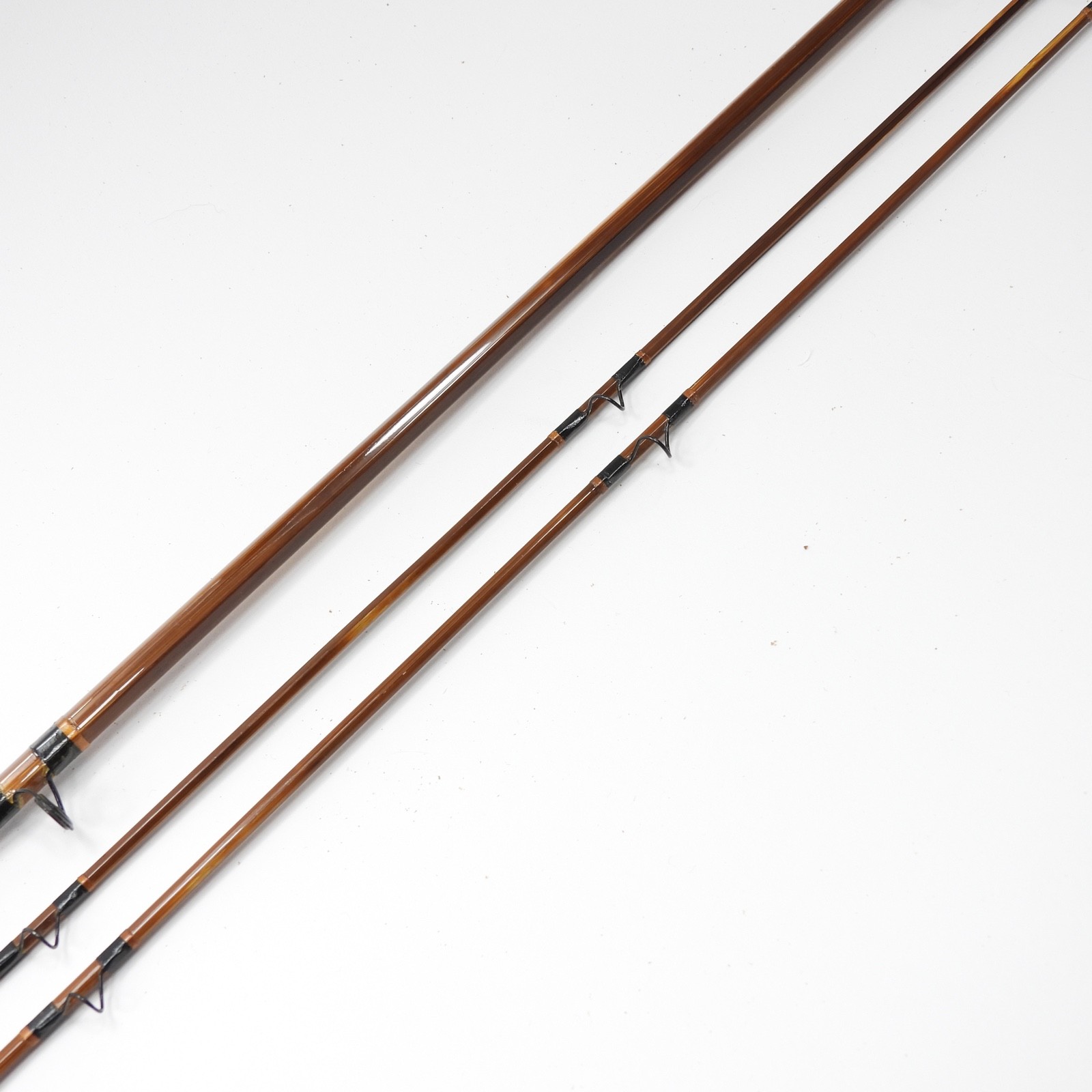 Unknown Maker Bamboo Fly Fishing Rod. 6’ 6”. 4wt. W/ Tube & Sock.
