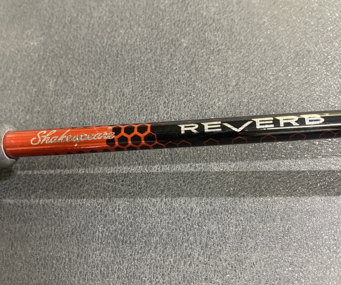 Shakespeare 66″ Reverb 2 Pc Casting Rod RVSP56 2M Medium Action 6-12 Lb. 01A12BK